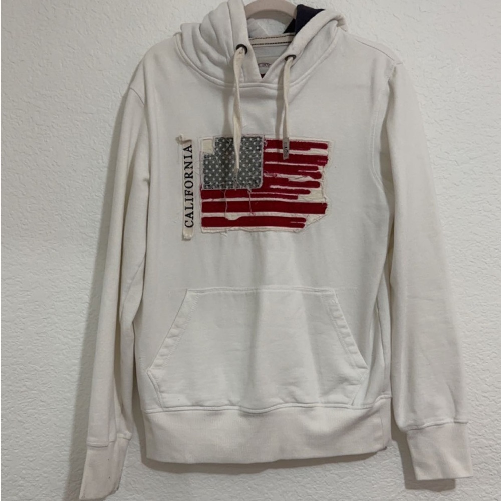 California White Hoodie
